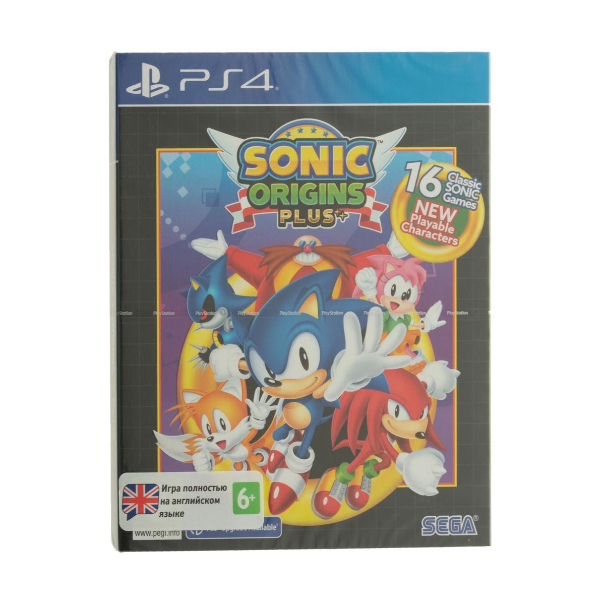 Игра для PlayStation 4 Sonic Origins Plus купить недорого в каталоге  интернет магазина Домотехника Фото отзывы обзоры описание Владивосток