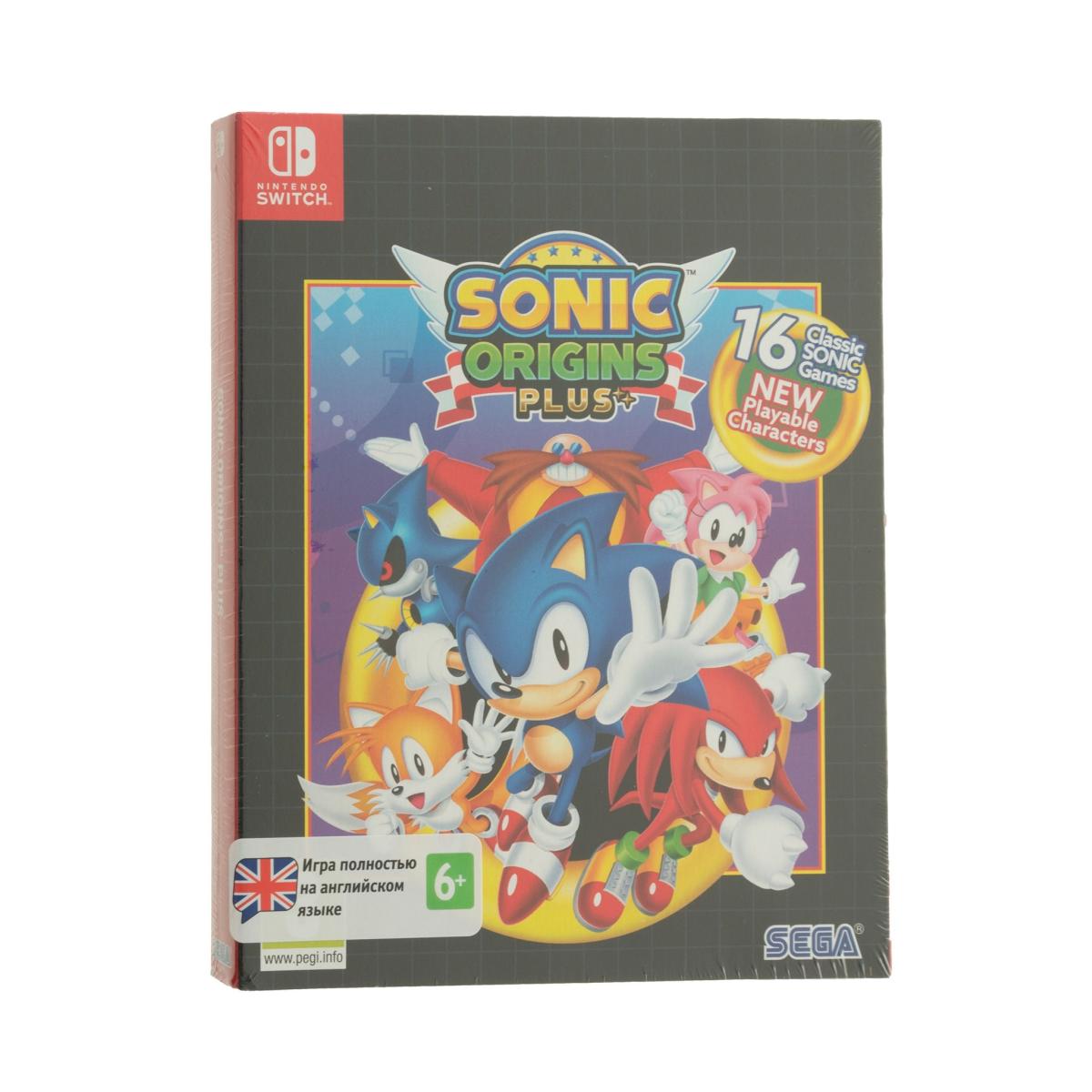 Игра для Nintendo Switch Sonic Origins Plus купить недорого в каталоге  интернет магазина Домотехника Фото отзывы обзоры описание Владивосток