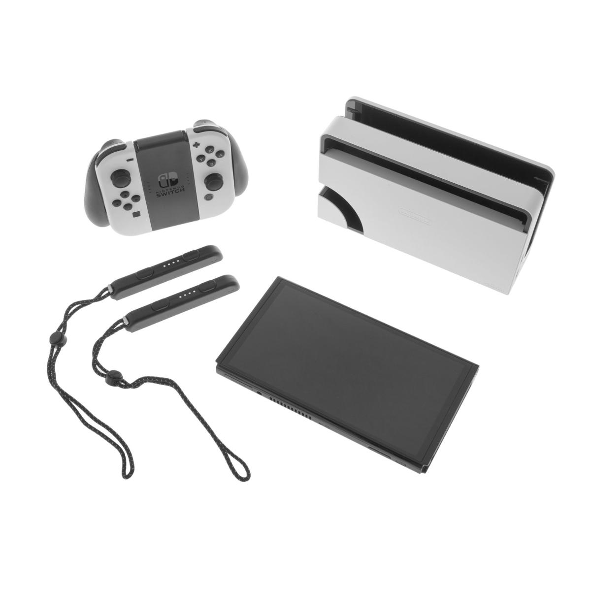 Игровая консоль Nintendo Switch OLED 64GB Белый - купить в