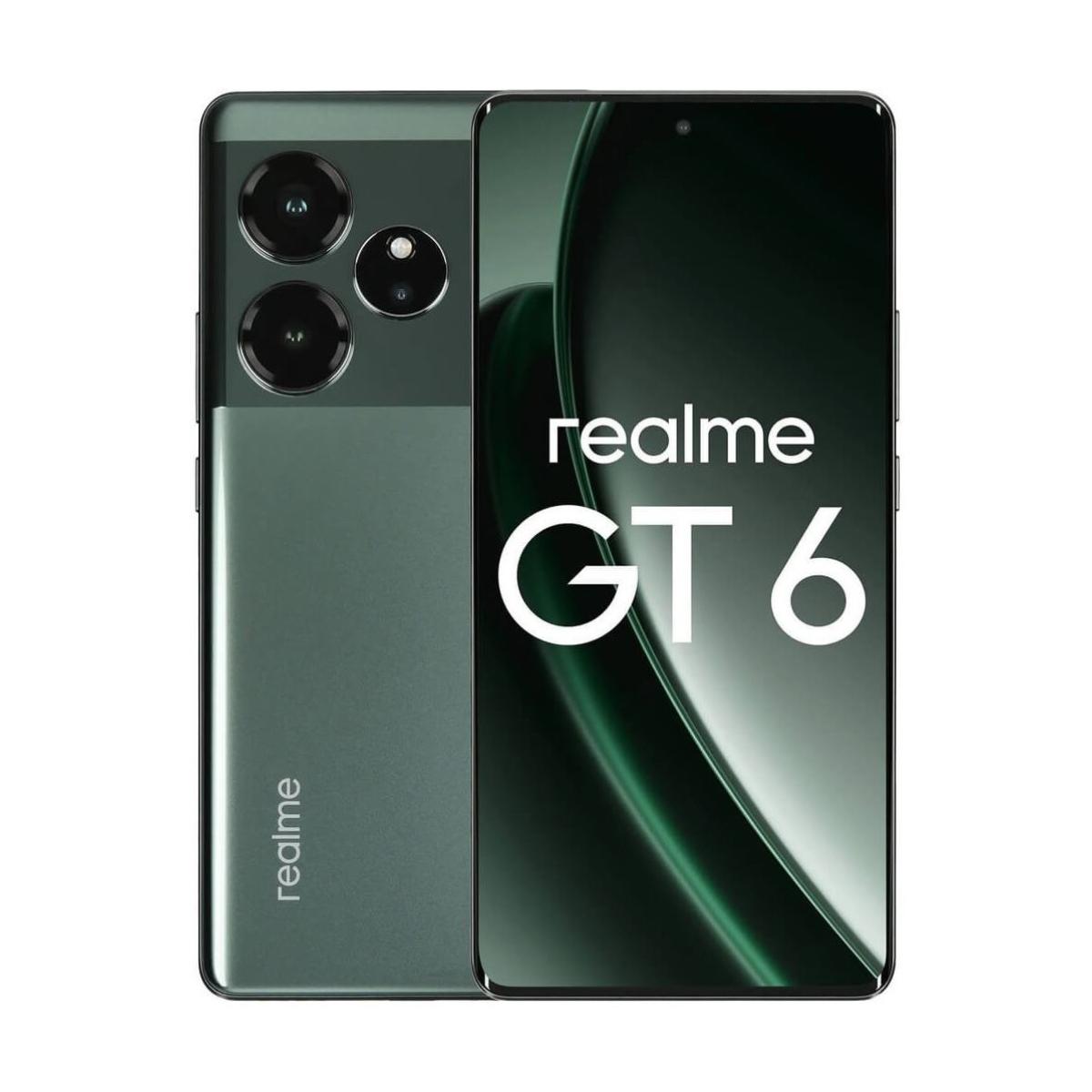Смартфон Realme GT6 12/256Gb Зелёный - купить в Владивосток. Цена